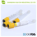 Vacuum Blood Collection Tube / gel &amp; clot Tubo ativador / tubo amarelo